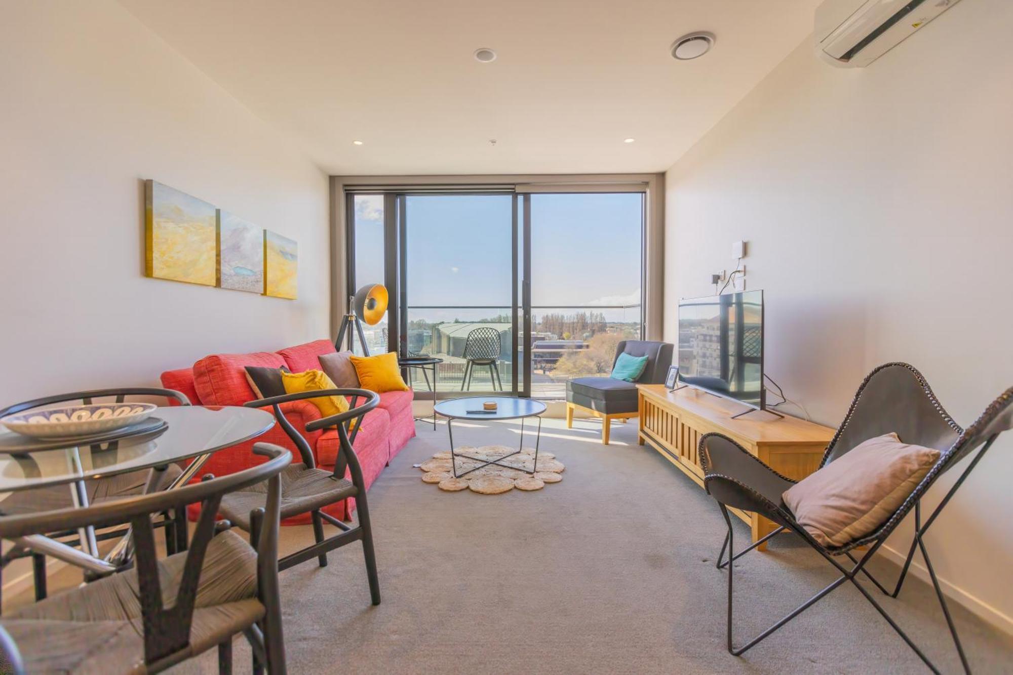Luxury 2 Bedroom Cbd Apartment With Free Parking Крайстчърч Екстериор снимка